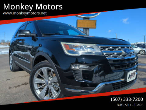 2018 Ford Explorer for sale at Monkey Motors in Faribault MN