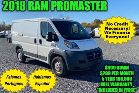 2018 RAM ProMaster for sale at D&D Auto Sales, LLC in Rowley MA