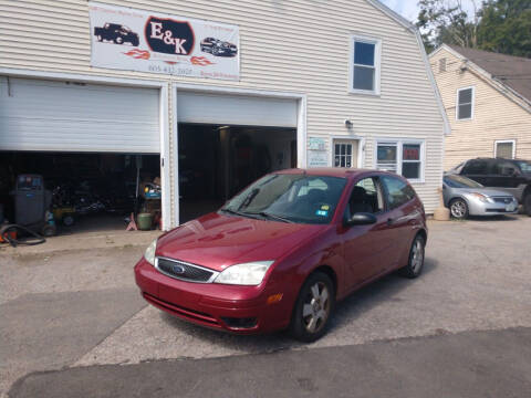 2005 Ford Focus for sale at E & K Automotive in Derry NH