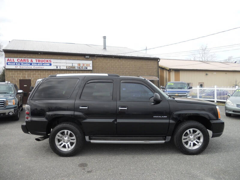 2002 Cadillac Escalade for sale at All Cars and Trucks in Buena NJ