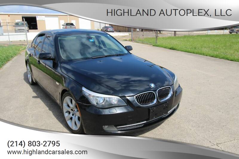 2008 BMW 5 Series for sale at Highland Autoplex, LLC in Dallas TX
