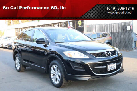 2011 Mazda CX-9 for sale at So Cal Performance SD, llc in San Diego CA