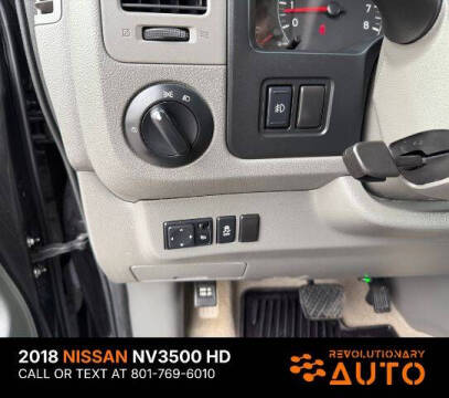 2018 Nissan NV 3500 HD SL