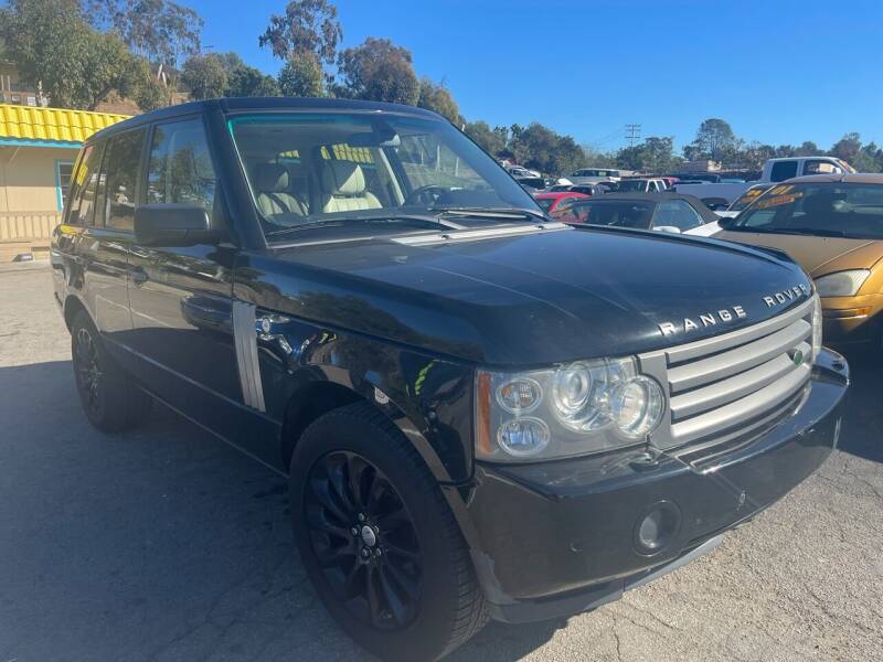 2008 Land Rover Range Rover for sale at 1 NATION AUTO GROUP in Vista CA