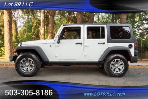 2015 Jeep Wrangler Unlimited for sale at LOT 99 LLC in Milwaukie OR