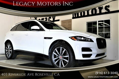 2018 Jaguar F-PACE for sale at Legacy Motors Inc in Roseville CA