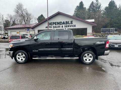 2021 RAM 1500 for sale at Dependable Auto Sales and Service in Binghamton NY