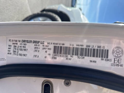 2014 RAM 1500 SLT
