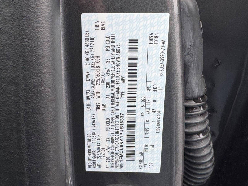 2023 Ford Escape ST-Line Select