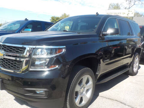 2015 Chevrolet Tahoe for sale at SEBASTIAN AUTO SALES INC. in Terre Haute IN