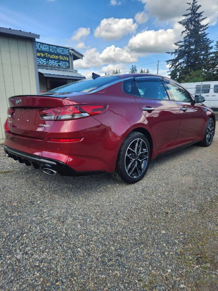 2020 Kia Optima for sale at BENCHMARK AUTO SALES in Parkland, WA