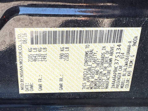 2017 Nissan Maxima 3.5 SR