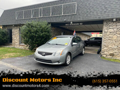 2012 Nissan Sentra for sale at Discount Motors Inc in Old Hickory TN