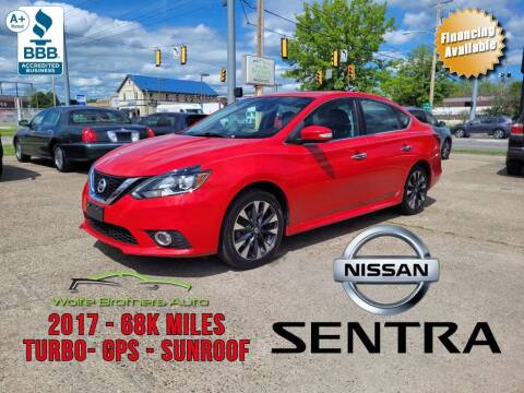 2017 Nissan Sentra for sale at Wolfe Brothers Auto in Marietta OH