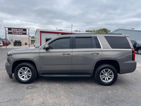 2017 Chevrolet Tahoe for sale at BENTON MOTORPLEX in Cleburne TX