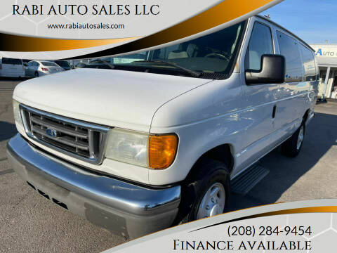 2006 Ford E-Series Chassis for sale at RABI AUTO SALES LLC in Garden City ID
