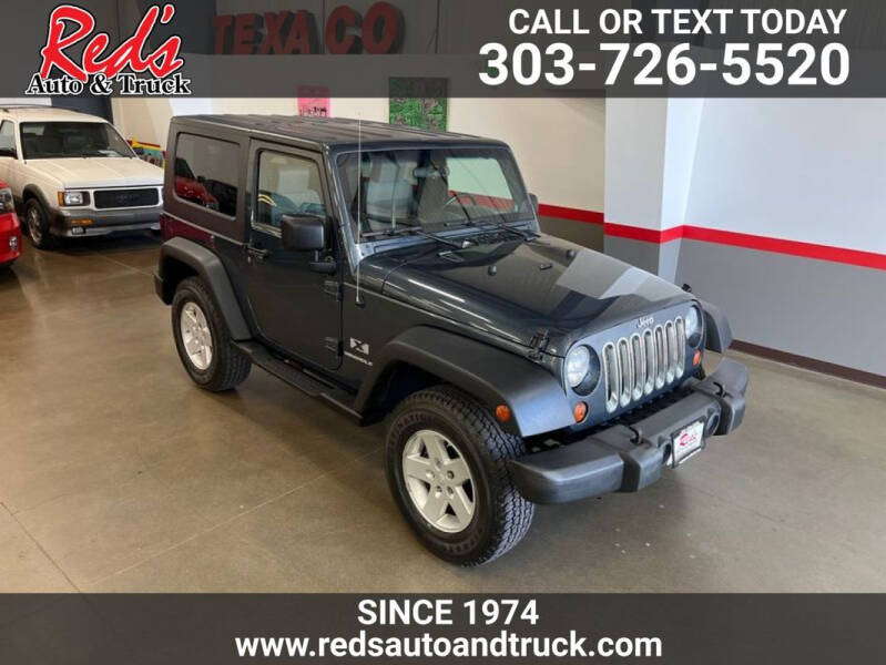 2008 Jeep Wrangler for sale at Red's Auto and Truck in Longmont CO