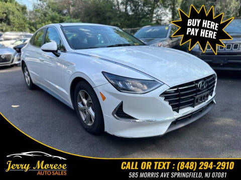 2021 Hyundai Sonata for sale at Jerry Morese Auto Sales LLC in Springfield NJ