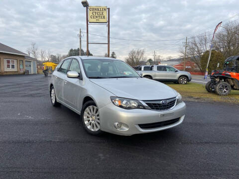 2008 Subaru Impreza for sale at Conklin Cycle Center in Binghamton NY