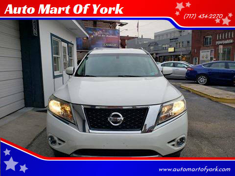 2013 Nissan Pathfinder for sale at Auto Mart Of York in York PA