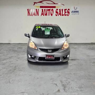 2010 Honda Fit for sale at Kian Auto Sales in Sacramento CA