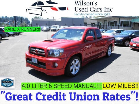 2010 Toyota Tacoma for sale at Wilson's Used Cars Inc in Eugene OR