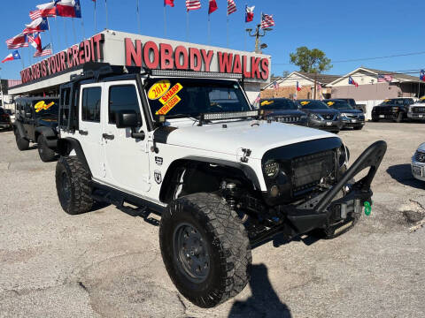 2014 Jeep Wrangler Unlimited for sale at Giant Auto Mart in Houston TX