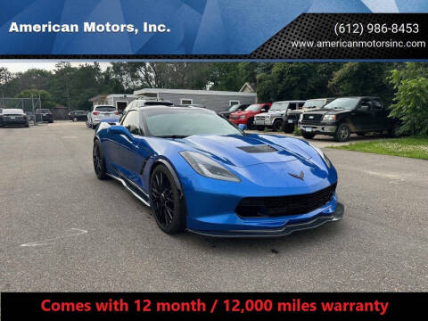 2016 Chevrolet Corvette for sale at American Motors, Inc. in Farmington MN