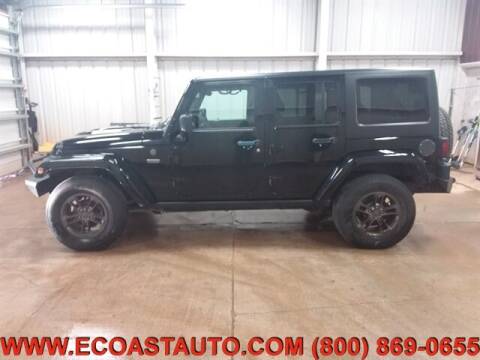 2016 Jeep Wrangler Unlimited for sale at East Coast Auto Source Inc. in Bedford VA