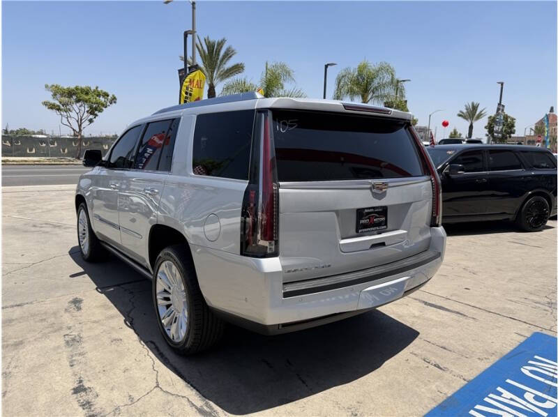 2019 Cadillac Escalade Platinum