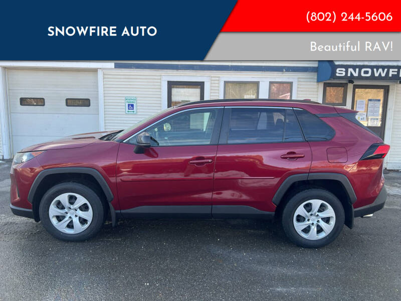 2019 Toyota RAV4 for sale at Snowfire Auto in Waterbury VT