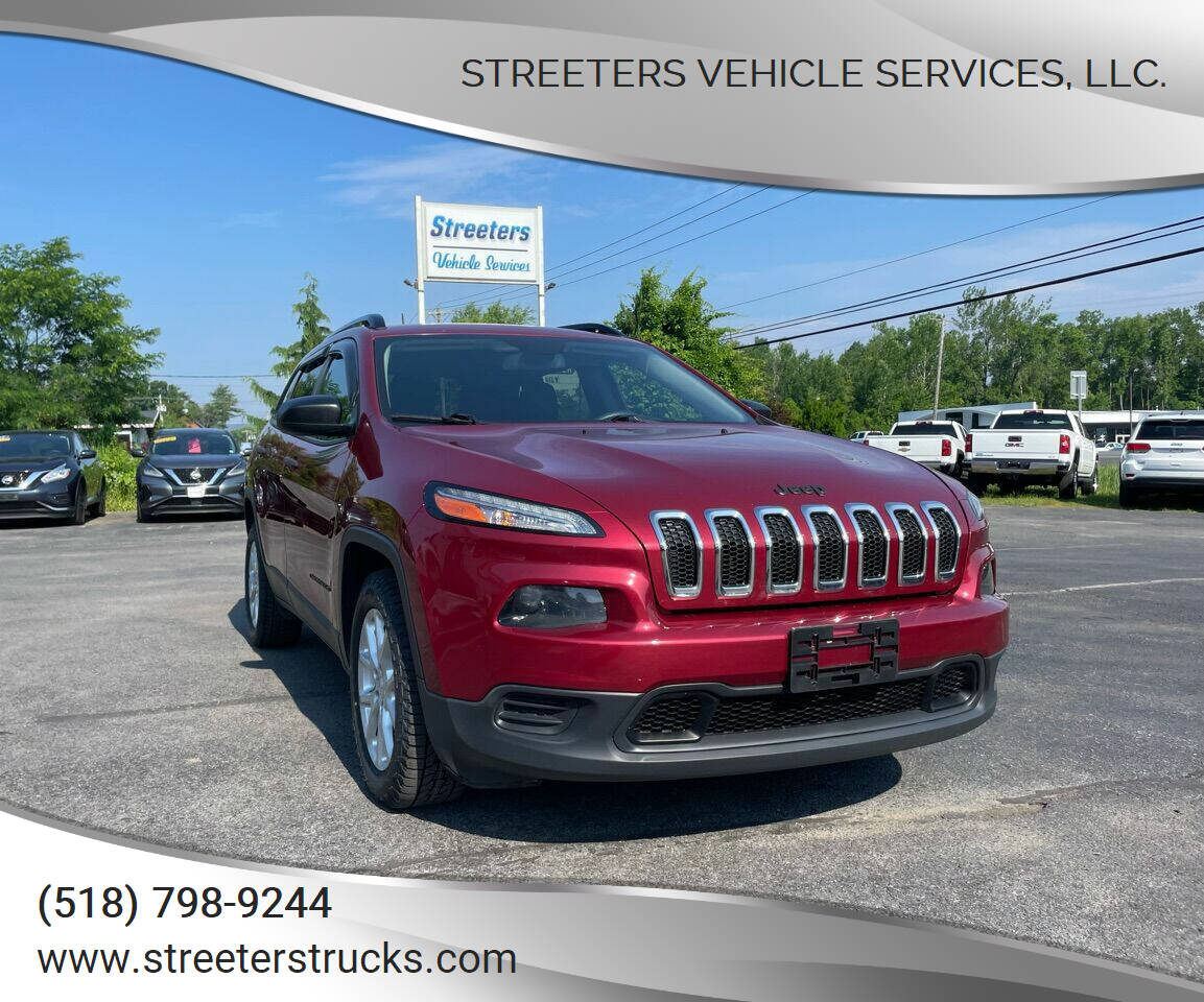 2017 Jeep Cherokee for sale at Streeters Vehicle Sales in Plattsburgh, NY