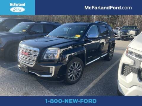2017 GMC Terrain for sale at MC FARLAND FORD in Exeter NH