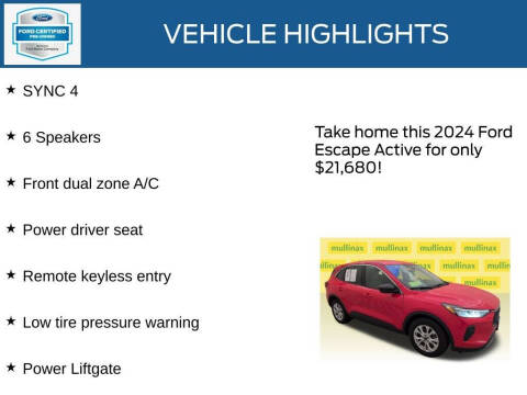 2024 Ford Escape Active