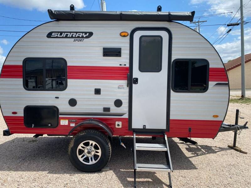 2022 SUNSET PARK & RV SUNRAY 149 SPORT SOLAR PACKAGE for sale at ROGERS RV in Burnet TX
