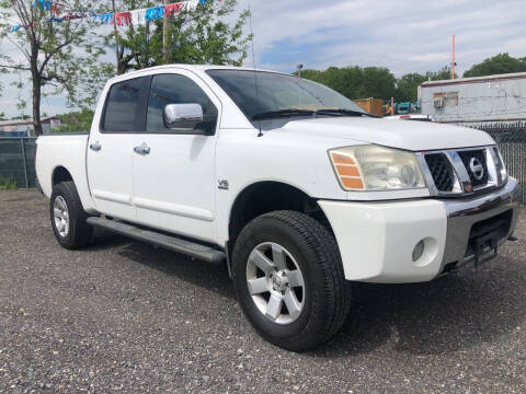 2004 Nissan Titan for sale at VKV Auto Sales in Laurel MD
