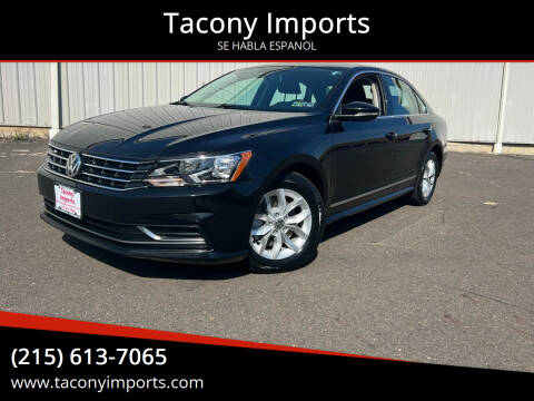 2017 Volkswagen Passat for sale at Tacony Imports in Philadelphia PA