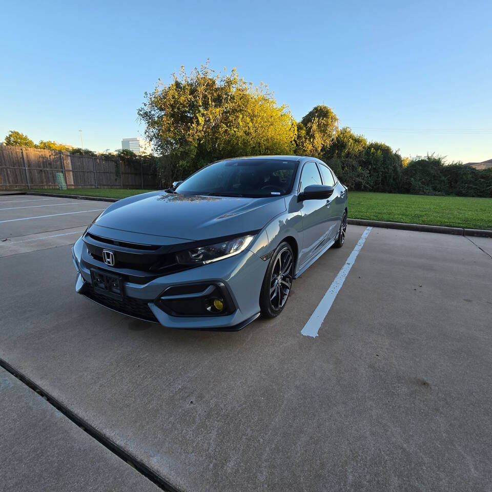 2021 Honda Civic for sale at MOTOR VILLAGE LLC in Houston, TX