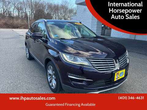 2015 Lincoln MKC for sale at International Horsepower Auto Sales in Warwick RI