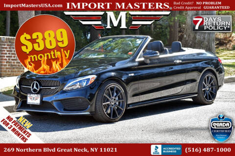 2017 Mercedes-Benz C-Class for sale at Import Masters in Great Neck NY