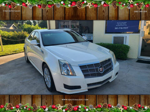 2010 Cadillac CTS for sale at O & J Auto Sales in Royal Palm Beach FL