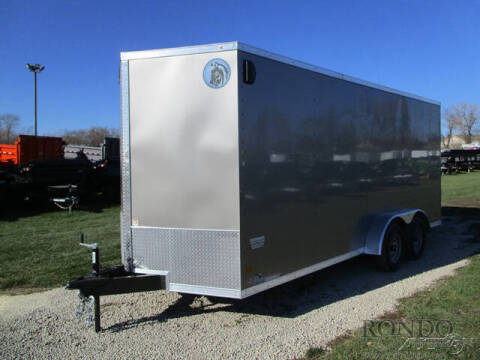 2024 Darkhorse Enclosed Cargo DHW7X18TA35 for sale at Rondo Truck & Trailer in Sycamore IL