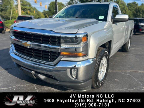 2018 Chevrolet Silverado 1500 for sale at JV Motors NC LLC in Raleigh NC