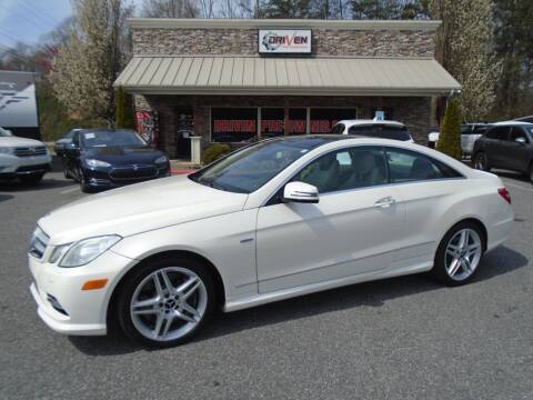 2012 Mercedes-Benz E-Class for sale at Driven Pre-Owned in Lenoir NC