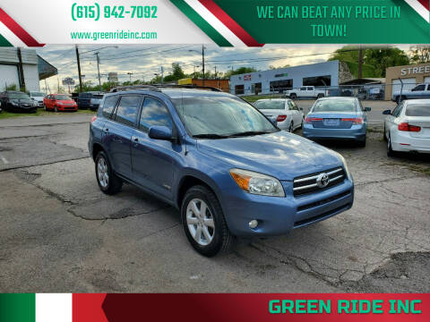 2007 Toyota RAV4 for sale at Green Ride Inc in Nashville TN