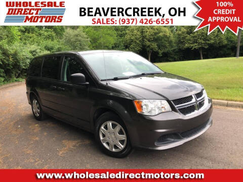 2016 Dodge Grand Caravan for sale at WHOLESALE DIRECT MOTORS in Beavercreek OH