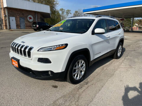 2014 Jeep Cherokee for sale at REVOLUTION MOTORS LLC in Waukegan IL