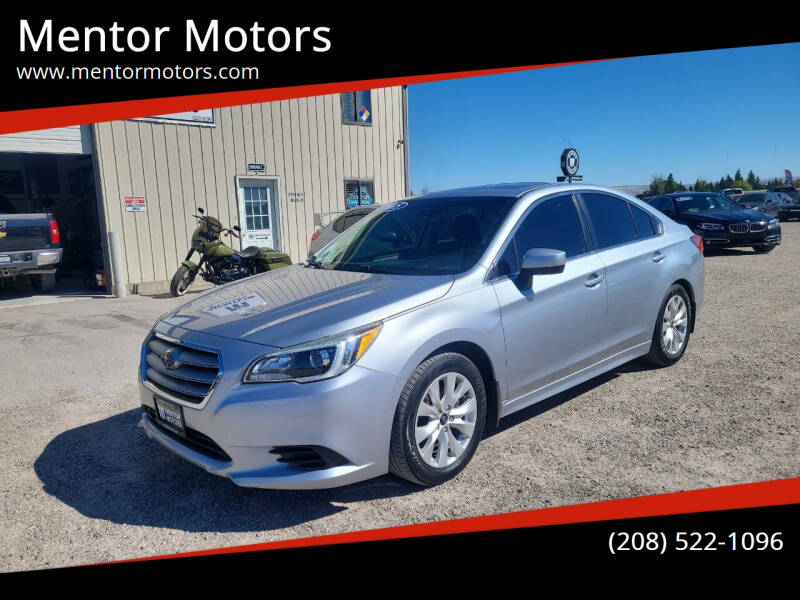 2015 Subaru Legacy for sale at Mentor Motors in Idaho Falls ID