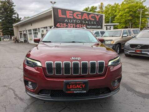 2019 Jeep Cherokee for sale at Legacy Auto Sales LLC in Seattle WA
