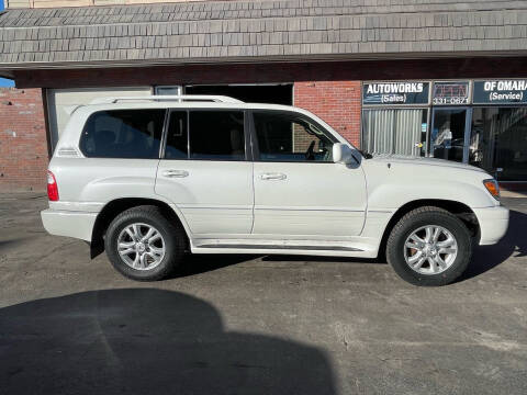 2004 Lexus LX 470 for sale at AUTOWORKS OF OMAHA INC in Omaha NE